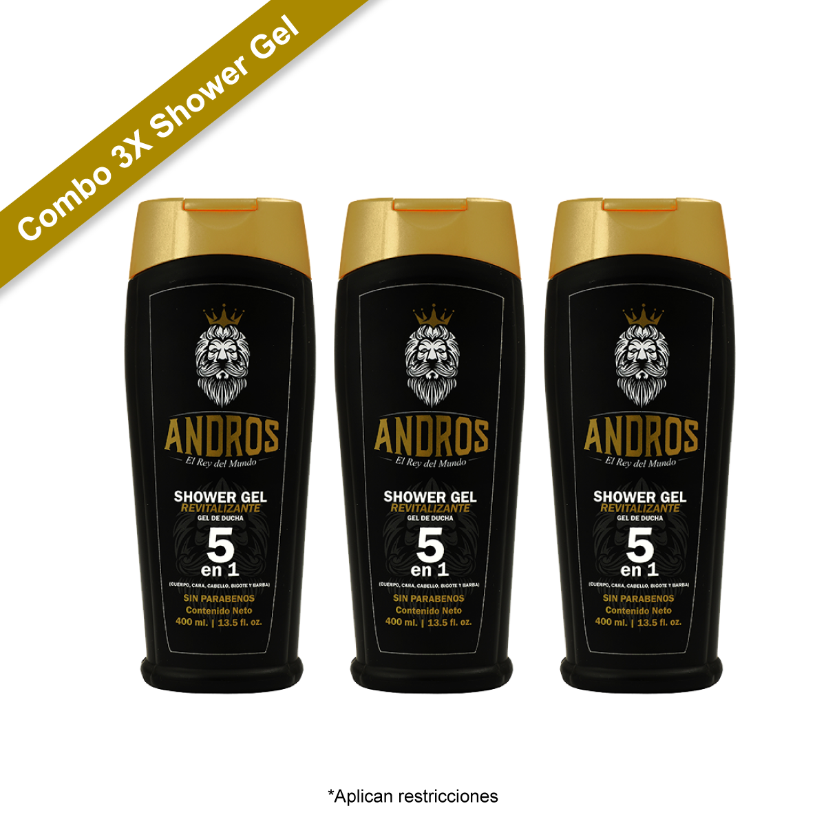 Combo 3X Shower Gel